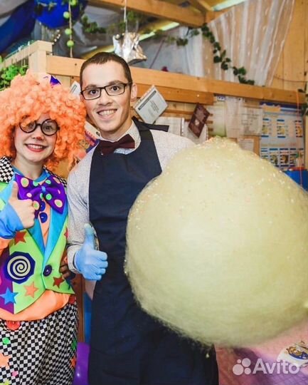 Сладкая вата,Candy Bar,Попкорн,Жареное мороженое