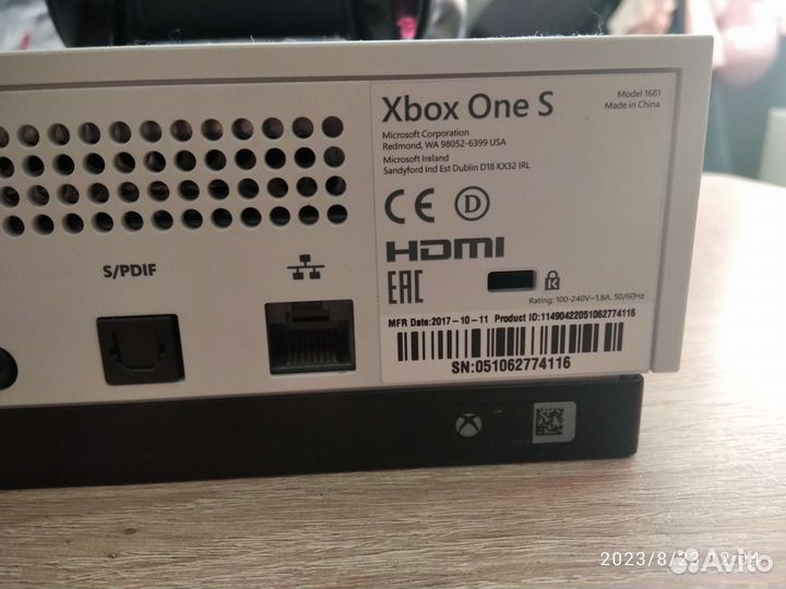 Xbox One s 500 gb