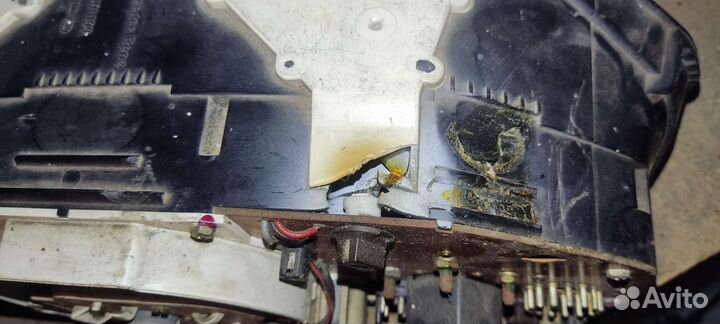 Приборка на mercedes