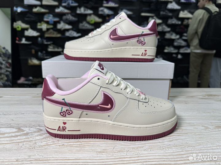 Кроссовки nike air force 1 low valentine s day