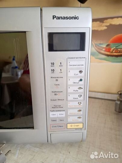Микроволновка,микроволновая печь Panasonic на з.ч