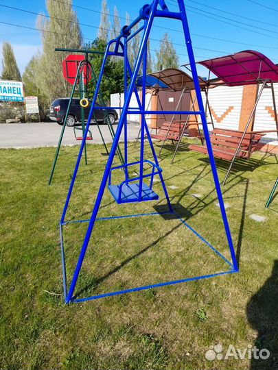 Качели (садовые) уличные металлические