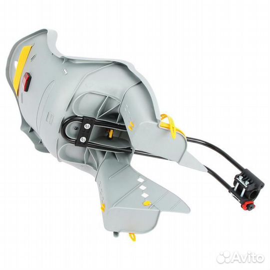 Велокресло заднее BQ-7A, крепление на раму, цвет с