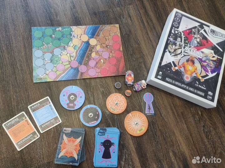 Настольная игра unmatched pnp