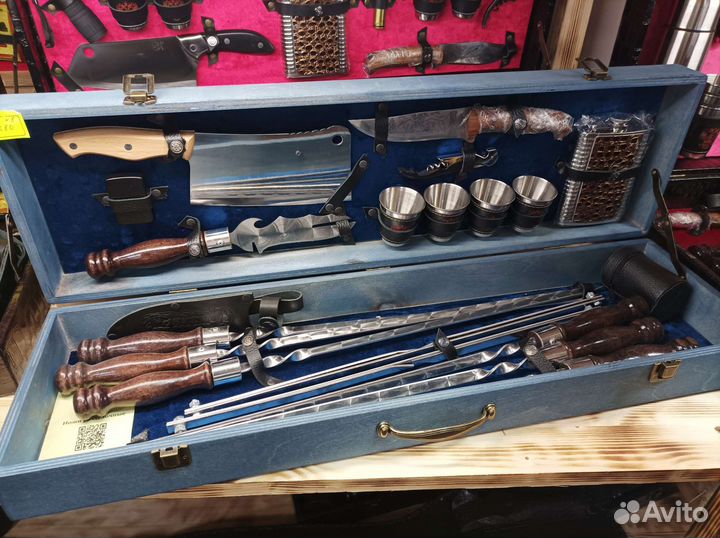 Шашлычный набор подарочный