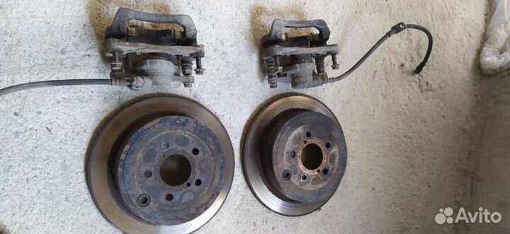 Задние тормоза subaru forester sh