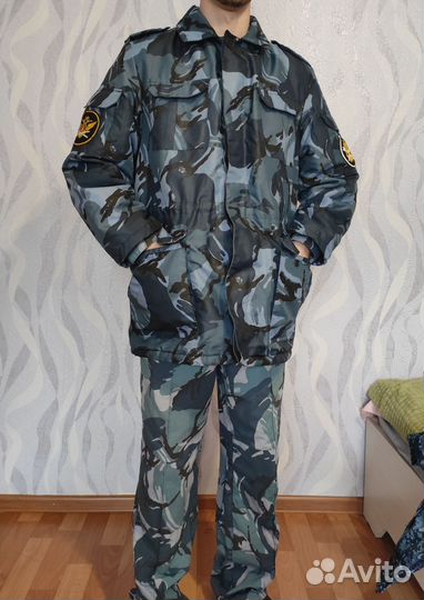 Костюм зимний комуфляж (унисекс, 44-46)