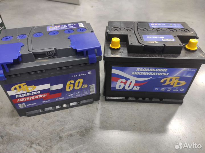 Аккумулятор автомобильный новый