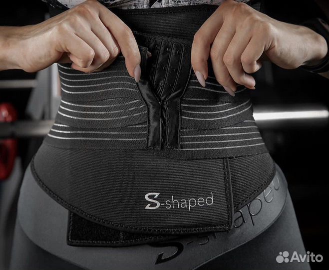 Анатомический пояс/корсет для тренировок