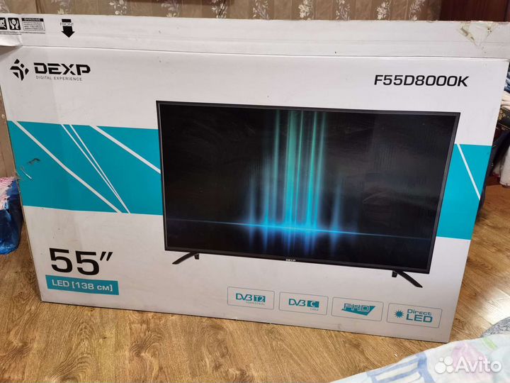 Телевизор dexp 55 дюйма