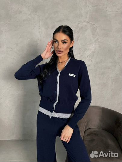 Кашемировый костюм miu miu