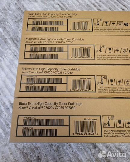 Оригинальные картриджи Xerox Versalink