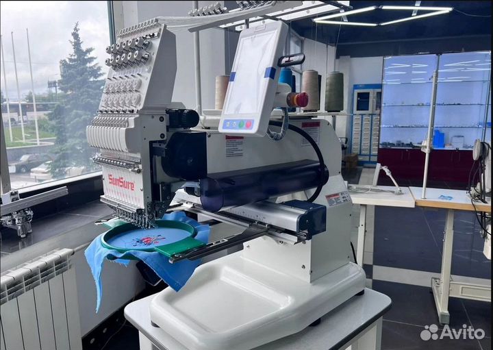 Машина SunSure SS 1201-S (12 игл, 300х350 мм)