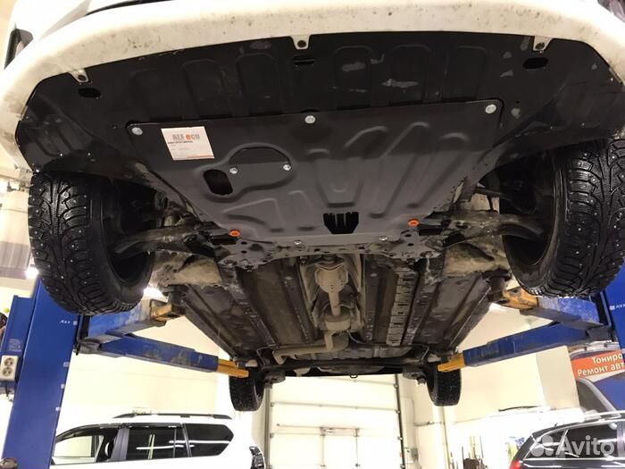 Защита картера и кпп Kia Rio (2016-2022), Rio X