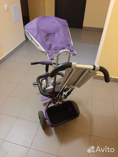 Велосипед с родительской ручкой