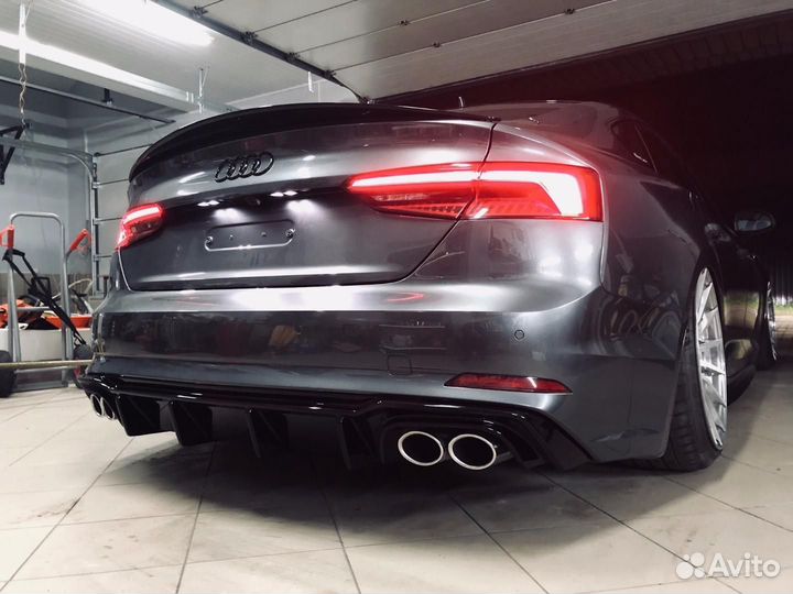 Диффузор audi A5 B9 (2016+) sportback
