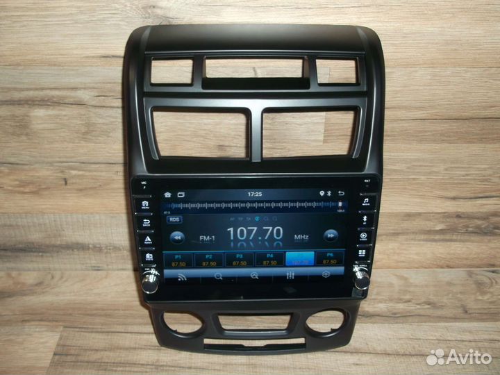 Магнитола Kia Sportage 2 Android физические кнопки