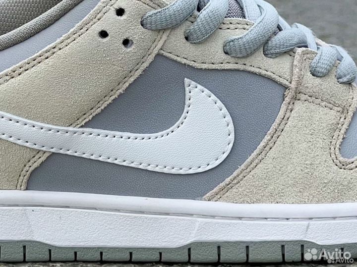 Nike Sb Dunk Low Summit white wolf grey женские