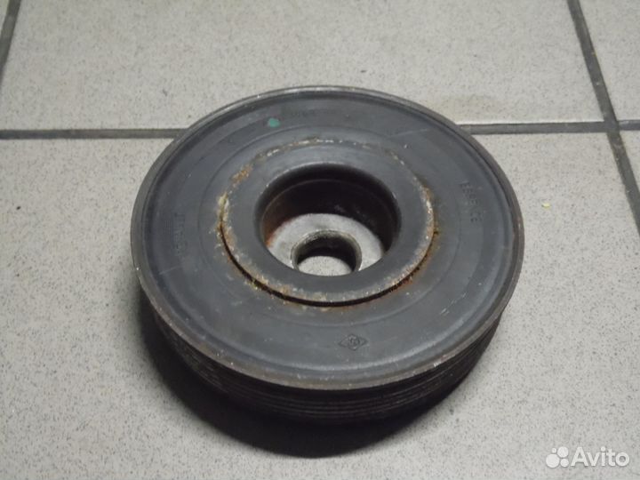 Шкив коленвала 2 литра Рено Меган Сценик 2