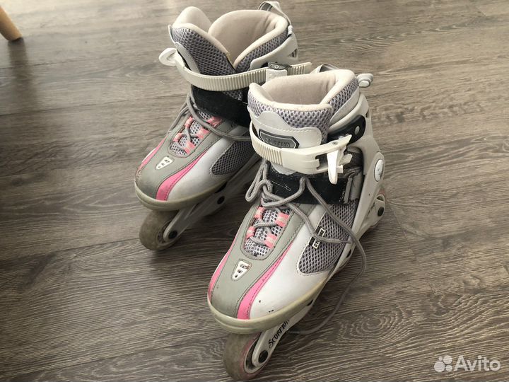 Роликовые коньки детские раздвижные