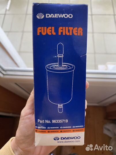 Топливный фильтр daewoo chevrolet lacetti 96335719