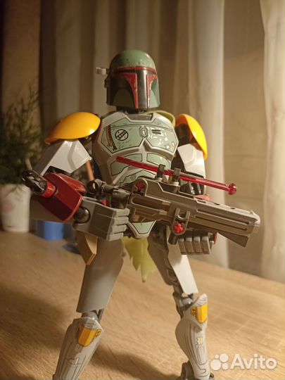 Оригинальная фигурка lego star wars Боба Фетт
