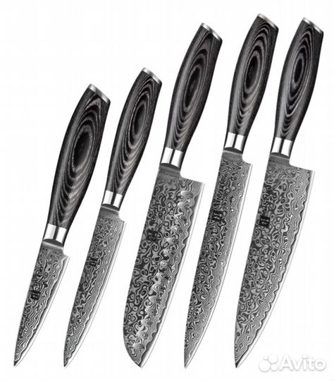 Набор кухонных ножей Xinzuo