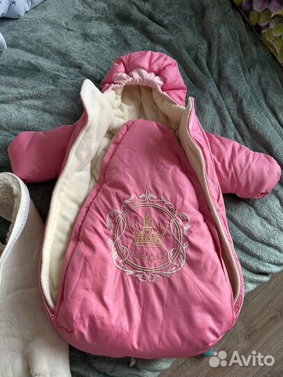 Конверт на выписку для девочки