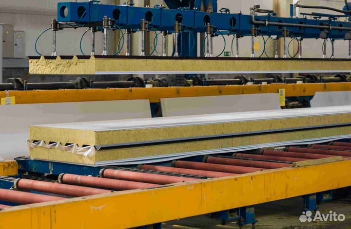 Сэндвич панели кровельные