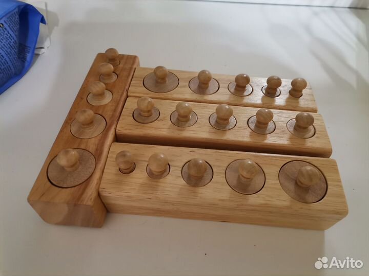 Цилиндры монтессори