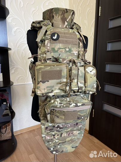 Бронежилет штурмовой Бр6 в кевларе