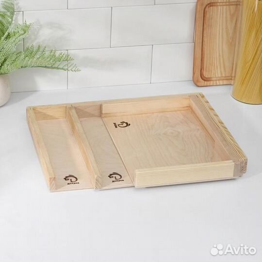 Доски для пельменей Доляна «Хозяюшка», 3 шт: 4030