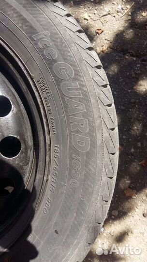 Колёса 185/65 R15 Зима Yokohama на штампованных