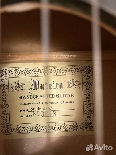 Гитара Румыния Madeira