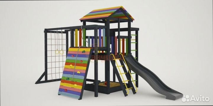 Детская спортивная площадка Савушка для дома