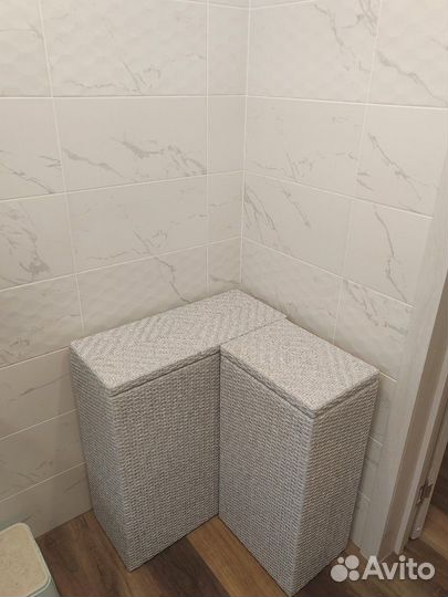 Корзина для белья, ротанг