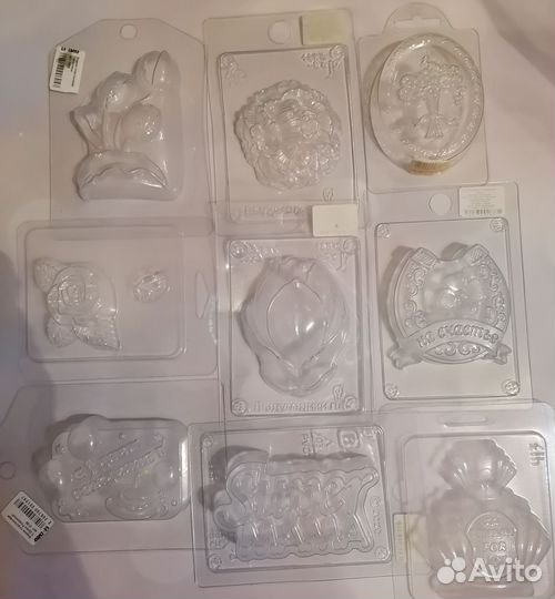 Пластиковые формы для мыла