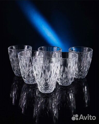 Набор рюмок стопок Дятьковский хрусталь 6 штук