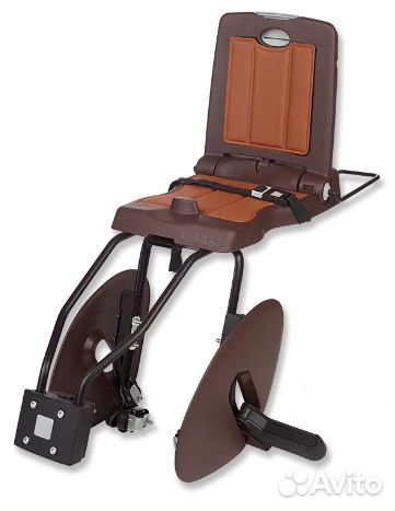 Детское велокресло Bobike Classic Junior Coffe