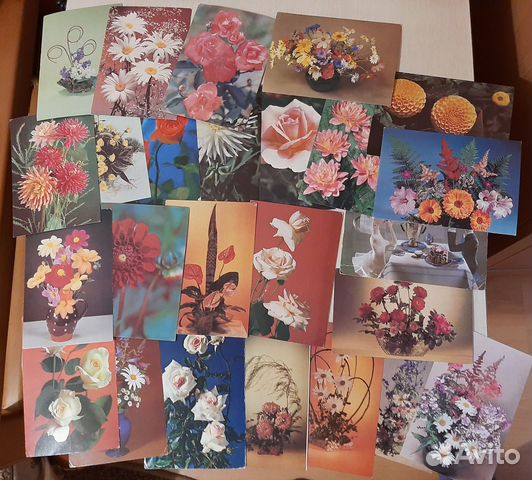 Открытки советские чистые/поздравления