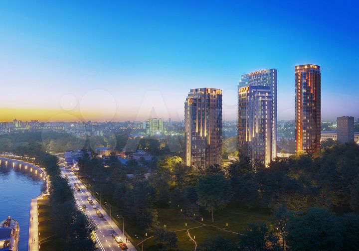 2-к. квартира, 46,3 м², 2/29 эт.