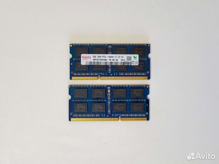 Hynix 4gb ddr3l 1600Mhz sodimm