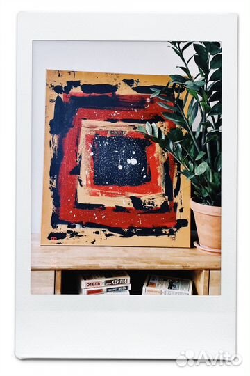 Картина абстракция