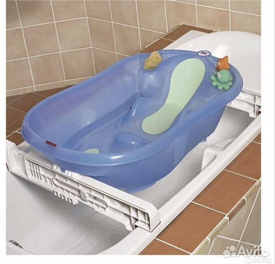 Ванночка для купания, горка для купания baby ok