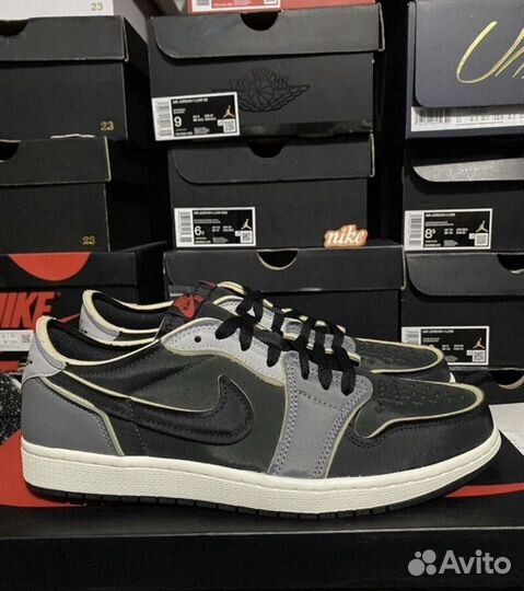 Nike Air Jordan 1 Low OG Ex Black Smoke Grey