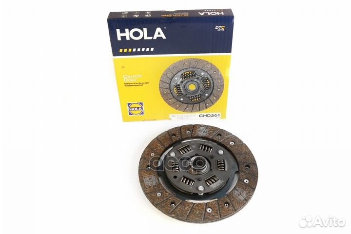 Диск сцепления LADA 2101-07 hola CHD201 20D18 hola