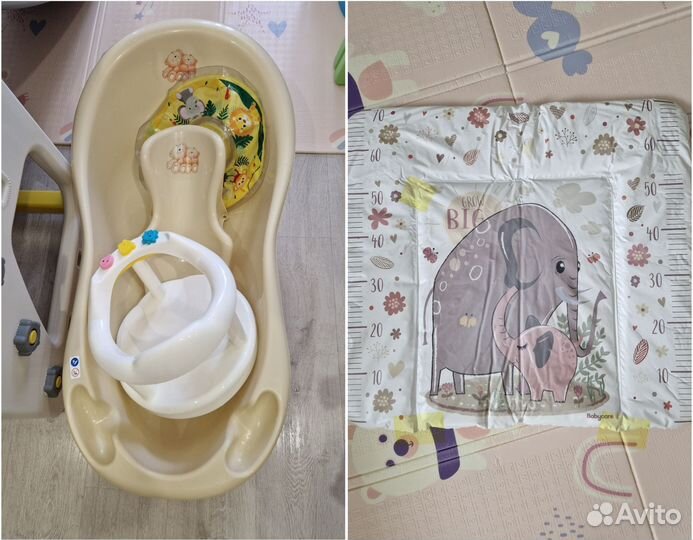 Ванночка горка стульчик круг матрас