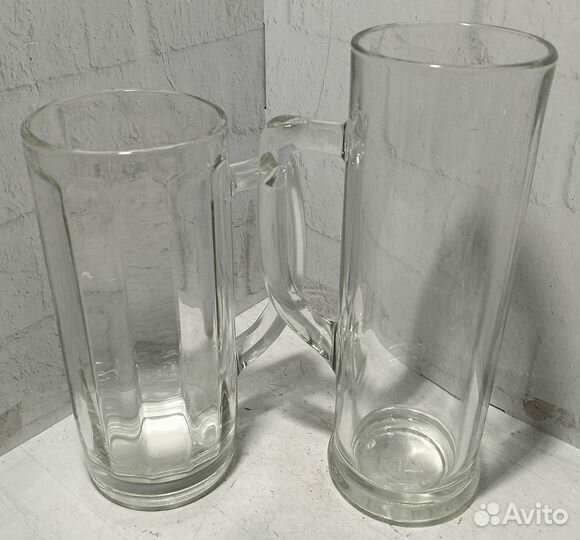 Пивные кружки и бокалы в ассортименте