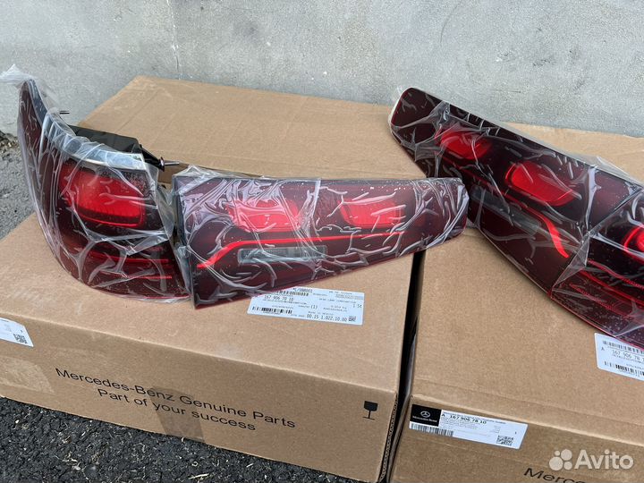 Фонари GLS w167 рест 2024