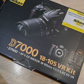 Зеркальный фотоаппарат nikon d 7000